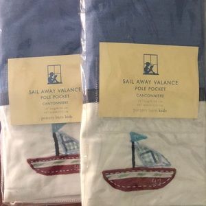 2 Pottery Barn Kids Valances